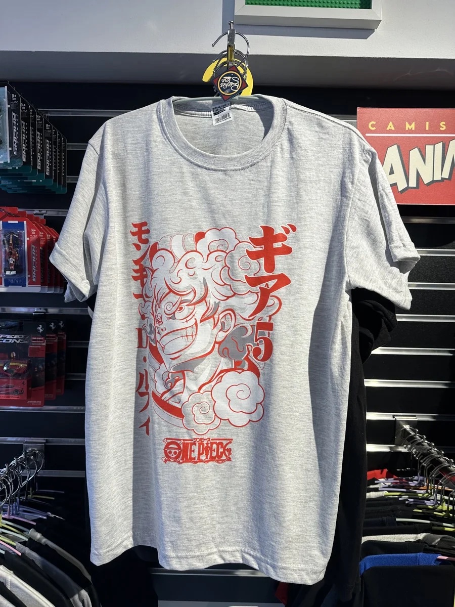 Camiseta One Piece Gear 5 Monkey D. Luffy