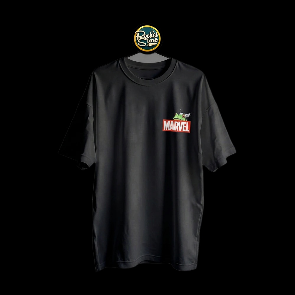 Camiseta Marvel Frog Thor negra - frente
